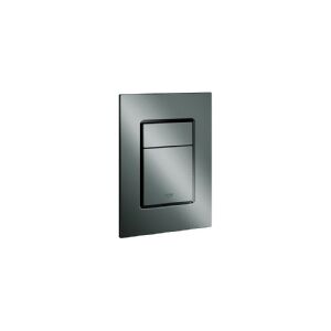 Grohe Skate Cosmop. Betj.plade - Str. S, 2-skyls betjening, hard graphite 37535A00