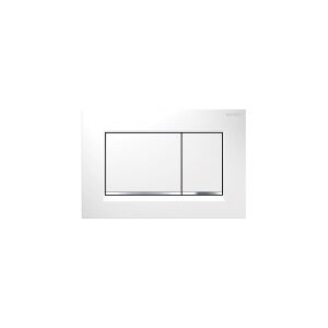 Geberit 115.883.KJ.1, Skylleplade, Hvid, Krom, Geberit, 246 mm, 12 mm, 164 mm