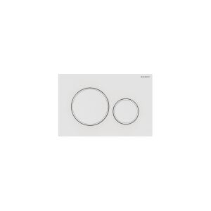 Geberit 115.882.01.1, Skylleplade, Hvid, Geberit, 246 mm, 12 mm, 164 mm