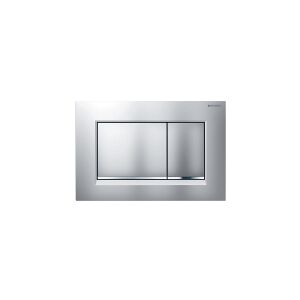 Geberit 115.883.JQ.1, Skylleplade, Rød, Krom, Geberit, 246 mm, 12 mm, 164 mm