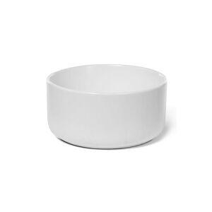 BLUE LABEL Keramisk bowl håndvask uden hanehul og overløb - 22x22x13 cm - mat hvid