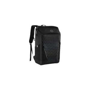 Dell Gaming Backpack 17 - Rygsæk til notebook - 17 - sort med regnbue reflektivt frontpanel - for Latitude 7220  Vostro 15 3510, 34XX, 35XX  XPS 13 9310, 15 9510, 17 9710