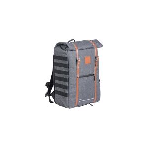 ZEFAL ZÉFAL Urban Backpack Grey, A stylish bike backpack for your daily cycling trips. It has a universal attachment system to carry, Rpet: