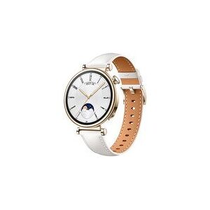 Huawei   Watch GT 4 (41mm) - Smartwatch med rem - håndledsstørrelse: 120-190 mm - Hvid