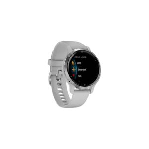 Garmin Venu 2S - 40 mm - disgrå - sportsur med bånd - silikone - disgrå - håndledsstørrelse: 110-175 mm - display 1.1 - Bluetooth, Wi-Fi, ANT+ - 38.2 g