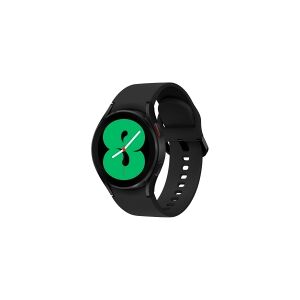 Samsung®   Galaxy Watch4 - 40 mm - sort - smart ur med sportsbånd - display 1.19 - 16 GB - NFC, Wi-Fi, Bluetooth - 4G - 25.9 g