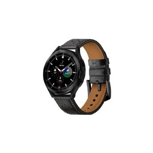 Tech-Protect TECH-PROTECT LEATHER smartwatch SAMSUNG GALAXY WATCH 4 40/42/44/46 MM BLACK