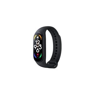 Xiaomi Mi Band 7 - Aktivitetssporer med rem - TPU - sort - håndledsstørrelse: 160-224 mm - display 1.62 - Bluetooth - 13.5 g