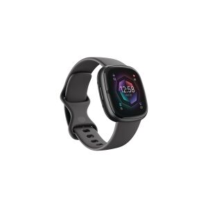 Fitbit Sense 2 - 40 mm - grafit - smart ur med bånd - grafit - håndledsstørrelse: up to 209 mm - NFC, Bluetooth