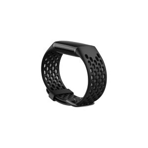 Fitbit - Bånd for aktivitetssporer - Small størrelse - sort - for Fitbit Charge 5