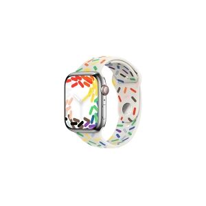 Apple - Pride Edition - urrem for smart watch - 45 mm - M/L (passer til håndled på 160 - 210 mm)