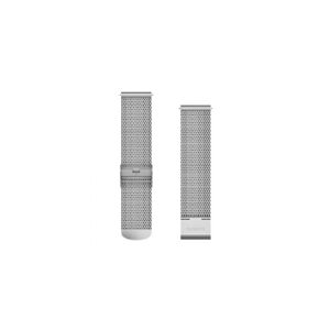 Garmin Quick Release Band - Urrem for smart watch - 125-197 mm - silver milanese - for Approach S40  Forerunner 245, 55, 645  Venu  vívoactive 3  vívomove 3, HR, Luxe, Style