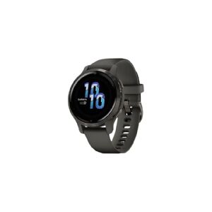 Garmin Venu 2S - 40 mm - grafit - sportsur med bånd - silikone - håndledsstørrelse: 110-175 mm - display 1.1 - Bluetooth, Wi-Fi, ANT+ - 38.2 g