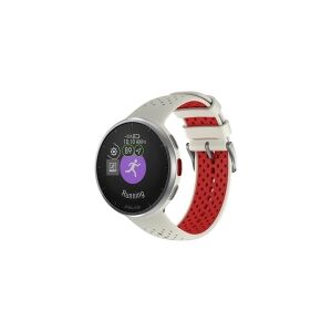 Polar Pacer Pro - Smart ur med bånd - silikone - båndstørrelse: S/L - display 1.2 - 32 MB - Bluetooth - 41 g - snehvid