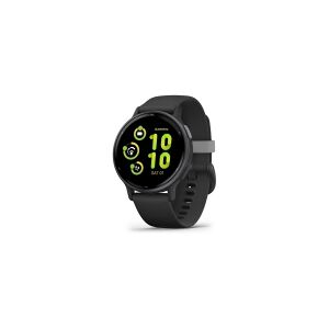 Garmin vívoactive 5 - Sort - smart ur med bånd - silikone - håndledsstørrelse: 125-190 mm - display 1.2 - 4 GB - Bluetooth, Wi-Fi, ANT+ - 26 g