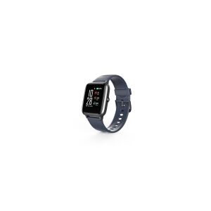 Hama Fit Watch 4900 - Sort - smart ur med bånd - TPU - blå - display 1.3 - Bluetooth - 35 g