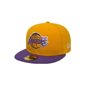 New Era New Era Los Angeles Lakers NBA Basic Cap 10861623 Yellow 7 1/4