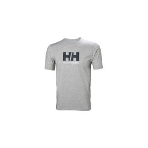 Helly Hansen Logo T-shirt til mænd gråmeleret r. L (33979-950)