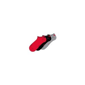 Puma Unisex Sneaker Plain 3P sokker rød, sort, grå 906807 02/261080012 35-38
