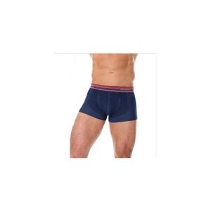 Brubeck Boxershorts til mænd Active Wool marineblå str. L (BX10870)