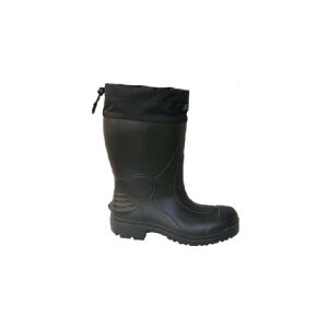 Lemigo MEN'S WELLINGTON BOOTS INSULATED AGRO BLACK SIZE-47 /897