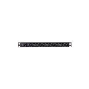 ATEN Technology ATEN Basic PDU PE0112G - Strømfordelingsenhed (rackversion) - AC 100-240 V - 2400 VA - input: IEC 60320 C14 - output-stikforbindelser: 12 (12 x IEC 60320 C13) - 1U - 3.05 m ledning