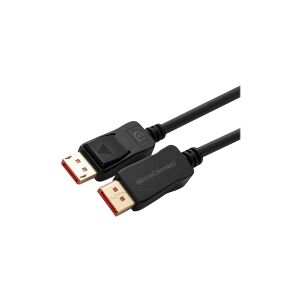 MicroConnect - DisplayPort kabel - DisplayPort (han) haspet til DisplayPort (han) haspet - DisplayPort 1.4 - 1.5 m - 8K60 Hz (7680 x 4320) support - sort