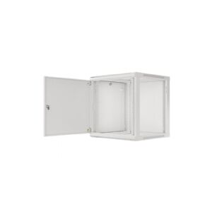 Lanberg - Rack kabinet - vægmonterbar - grå, RAL 7035 - 12U - 19