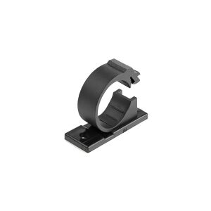 StarTech.com 100 Adhesive Cable Management Clips Black, Network/Ethernet/Office Desk/Computer Cord Organizer, Sticky Cable/Wire Holders, Nylon Self Adhesive Clamp UL/94V-2 Fire Rated - Nylon 66 Plastic - TAA (CBMCC3) - Kabelklemmer - sort - TAA-kompatibel