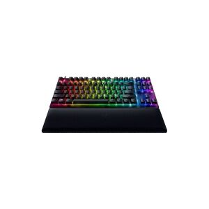 Razer Huntsman V2 TKL - Tastatur - backlit - USB-C - Nordisk - tastkontakt: Razer Linear Optical Red