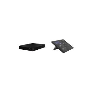 Lenovo ThinkSmart Core - Controller Kit - videokonferencepakke (lydbarre, berøringsskærmkonsol, beregningssystem) - med 3 års Lenovo Premier Support + First Year Maintenance - Certified for Microsoft Teams Rooms - sort