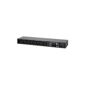 CyberPower Systems CyberPower Switched Series PDU41005 - Strømfordelingsenhed (rackversion) - AC 100-240 V - 1-faset - Ethernet, serial - input: IEC 60320 C20 - output-stikforbindelser: 8 (power IEC 60320 C13) - 1U - 3.05 m ledning - sort