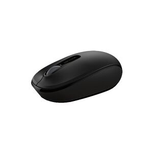 Microsoft Wireless Mobile Mouse 1850 for Business - Mus - højre- og venstrehåndet - optisk - 3 knapper - trådløs - 2.4 GHz - trådløs modtager (USB) - sort