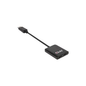 Club-3d Club 3D SenseVision Multi Stream Transport (MST) Hub CSV-6200 - Videosplitter - 2 x DisplayPort - desktop