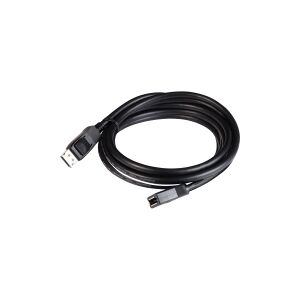 Club-3d Club 3D - DisplayPort forlængerkabel - DisplayPort (hun) til DisplayPort (han) haspet - DisplayPort 1.4 - 3 m - 8K support