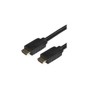 StarTech.com StarTech.com Premium Certified High Speed HDMI 2.0 Cable with Ethernet - 15ft 5m - 3D Ultra HD 4K 60Hz - 15 feet Long HDMI Male to Male Cord (HDMM5MP) - HDMI-kabel med Ethernet - HDMI han til HDMI han - 5 m - sort - for P/N: KITBXAVHDPEU, KIT