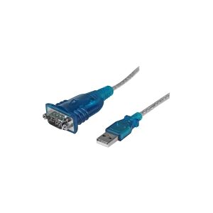 StarTech.com 1 Port USB to Serial RS232 Adapter - Prolific PL-2303 - USB to DB9 Serial Adapter Cable - RS232 Serial Converter (ICUSB232V2) - Seriel adapter - USB 2.0 - RS-232