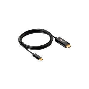 Club-3d Club 3D - Adapterkabel - HDMI han til 24 pin USB-C han - 1.8 m - aktiv, 4K60Hz (4096 x 2160) support