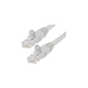 StarTech.com 10m LSZH CAT6 Ethernet Cable, 10 Gigabit Snagless RJ45 100W PoE Network Patch Cord with Strain Relief, CAT 6 10GbE UTP, Grey, Individually Tested/ETL, Low Smoke Zero Halogen - Category 6 - 24AWG - Patchkabel - RJ-45 (han) til RJ-45 (han) - 10