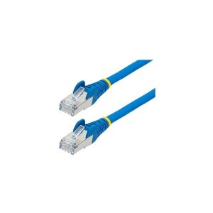 StarTech.com 10m CAT6a Ethernet Cable - Blue - Low Smoke Zero Halogen (LSZH) - 10GbE 500MHz 100W PoE++ Snagless RJ-45 w/Strain Reliefs S/FTP Network Patch Cord - Patchkabel - RJ-45 (han) til RJ-45 (han) - 10 m - S/FTP - CAT 6a - IEEE 802.3bt - halogenfri,