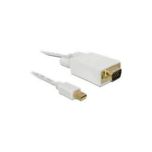 Delock - DisplayPort kabel - Mini DisplayPort (han) til HD-15 (VGA) (han) - 2 m