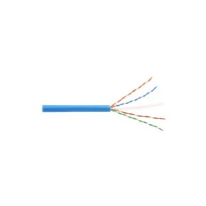 DIGITUS Professional Installation Cable - Bulkkabel - 305 m - UTP - CAT 6a - IEEE 802.5/IEEE 802.3 - halogenfri, stigtap - lyseblå, RAL 5012