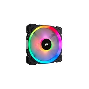 Corsair Microsystems CORSAIR LL Series LL140 RGB Dual Light Loop - Indsats med blæser - 140 mm - hvid, blå, gul, rød, grøn, orange, violet