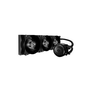 Cooler Master MasterLiquid ML360R RGB - Processors flydende kølesystem - (for: LGA775, LGA1156, AM2, AM2+, LGA1366, AM3, LGA1155, AM3+, LGA2011, FM1, FM2, LGA1150, FM2+, LGA2011-3, LGA1151, AM4, LGA2066, LGA1200) - aluminium - 120 mm