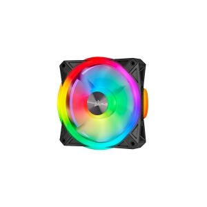 Corsair Microsystems Corsair iCUE QL120 RGB - Kabinet-blæser - 120mm - 1500rpm - PWM - 26 dBA - 41.8 kubikfod/min