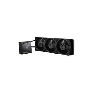 MSI MEG CORELIQUID S360 - Processors flydende kølesystem - Radiatorstørrelse: 360 mm - (for: LGA1156, AM2, AM2+, AM3, LGA1155, AM3+, LGA2011, FM1, FM2, LGA1150, FM2+, LGA2011-3, LGA1151, AM4, LGA2066, TR4, SP3, sTR4, LGA1200, LGA1700) - 120 mm