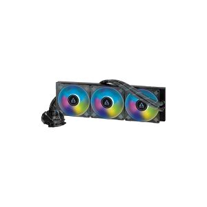 Arctic Cooling ARCTIC Liquid Freezer II 420 A-RGB - Processors flydende kølesystem - Radiatorstørrelse: 420 mm - (for: LGA1156, LGA1155, LGA1150, LGA1151, LGA2011-3 (Square ILM), AM4, LGA2066 (Square ILM) Socket, LGA1200, LGA1700) - 140 mm