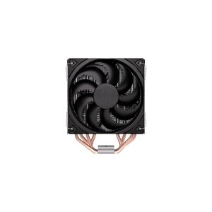 Endorfy Fera 5 Dual Fan - Processor-køler - (for: LGA775, AM2+, LGA1366, AM3+, FM1, FM2+, LGA2011-3, LGA2011 (Square ILM), AM4, LGA2066, LGA1200, LGA1700, AM5, LGA115x Socket) - 120 mm - sort