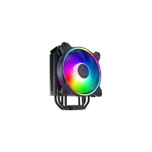 Cooler Master Hyper 212 HALO - Processor-køler - (for: LGA1156, LGA1155, LGA1150, LGA1151, AM4, LGA1200, LGA1700, AM5) - aluminium - 120 mm - sort