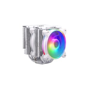 Cooler Master Hyper 622 Halo - Processor-køler - (for: LGA1156, LGA1155, LGA1150, LGA1151, AM4, LGA1200, LGA1700, AM5) - aluminiumsfinner - 120 mm - hvid